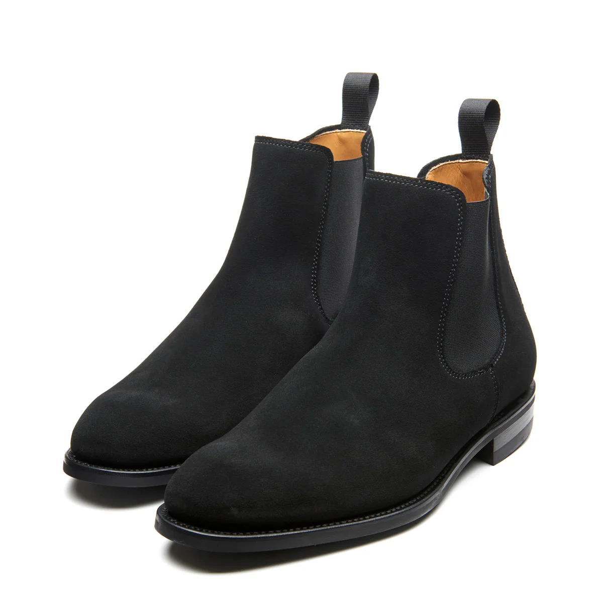 Black Suede Chelsea Boot - Image 3