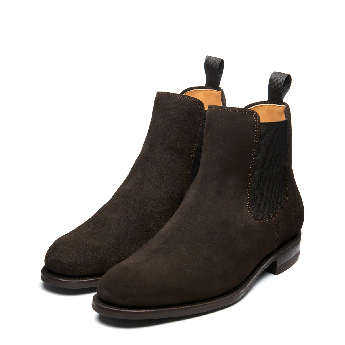 Brown Suede Chelsea Boot - Image 3