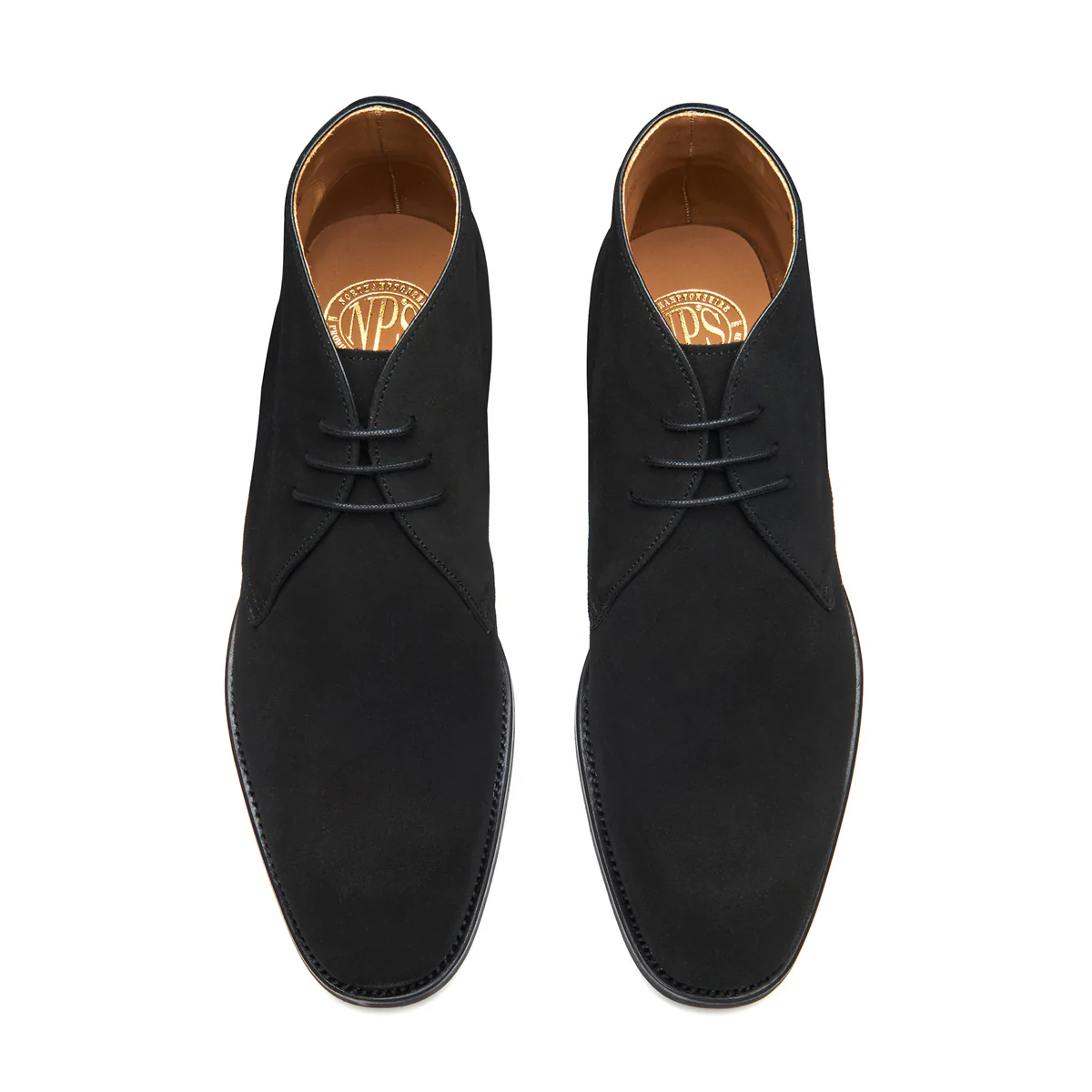 Black Suede 3 Eye Chukka Boot - Image 4