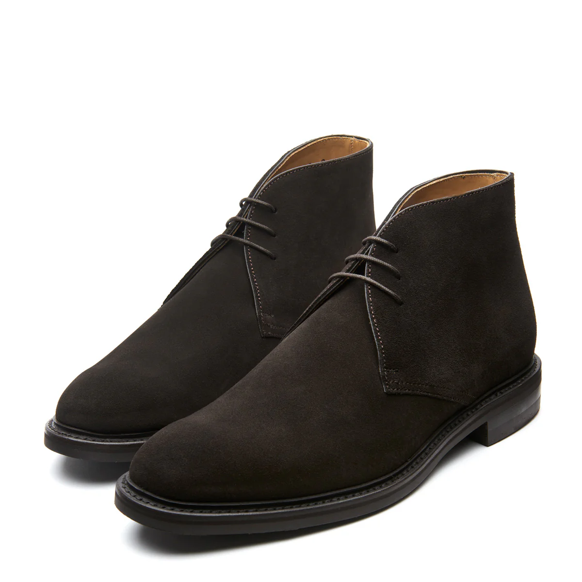Brown Suede 3 Eye Chukka Boot - Image 3