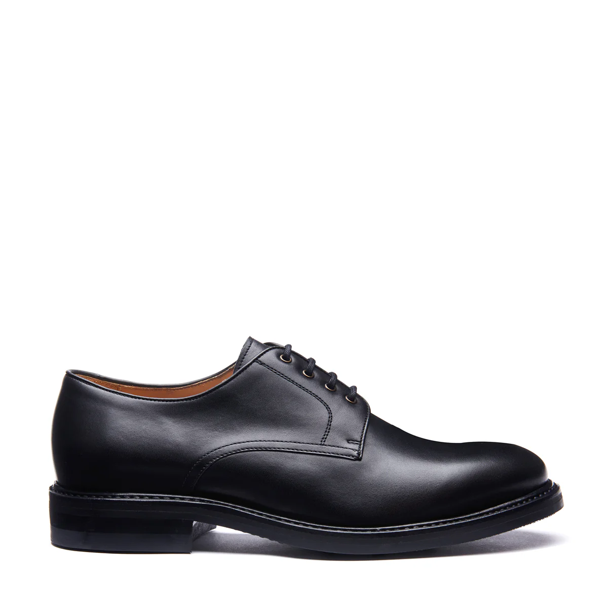 Black Calf 4 Eye Gibson Shoe