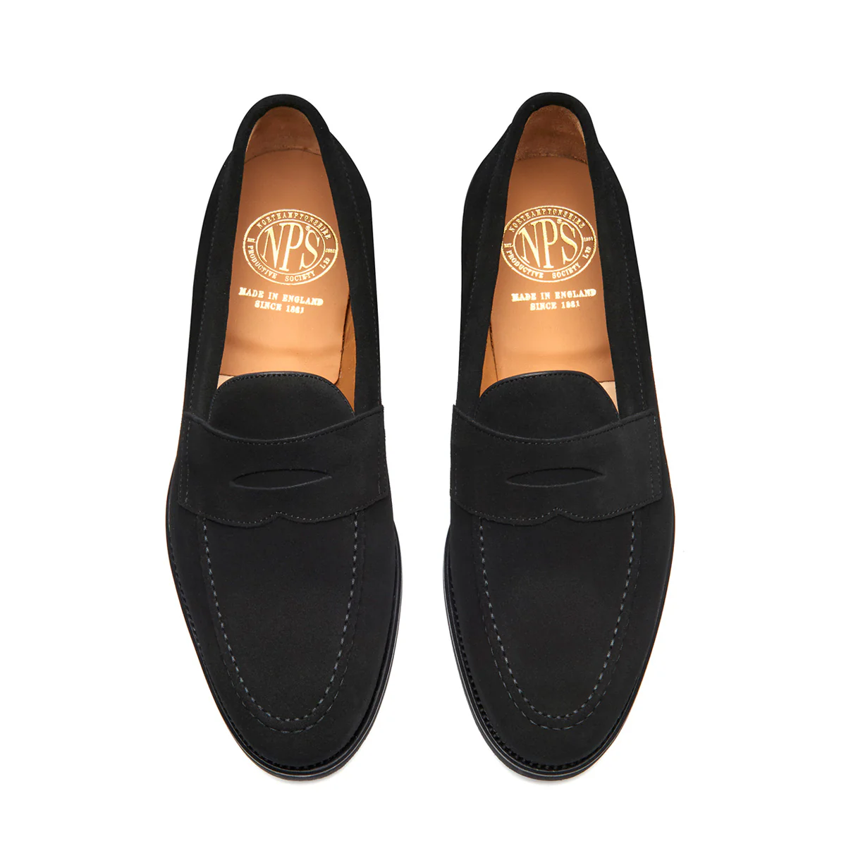 Black Suede Penny Loafer - Image 4