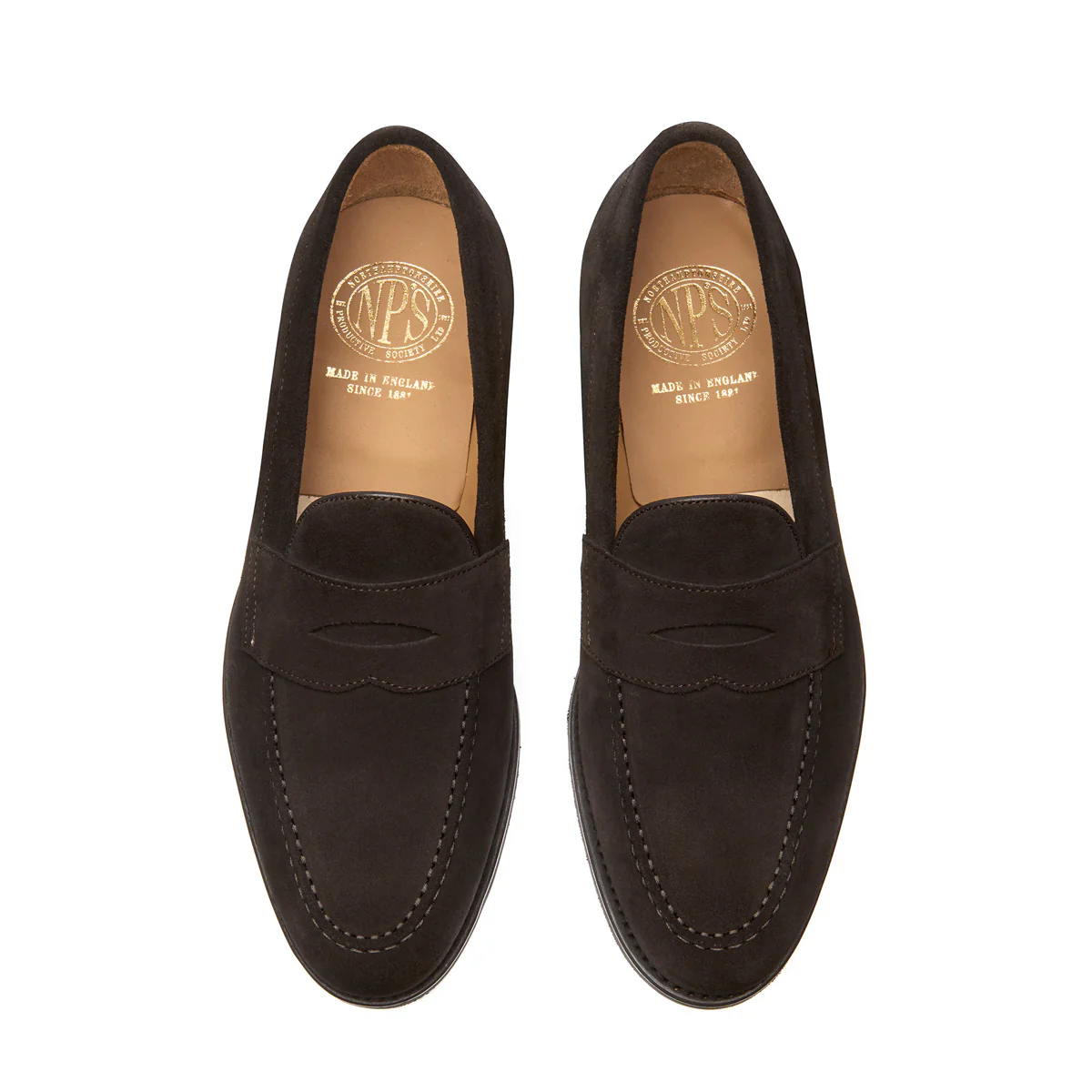 Brown Suede Penny Loafer - Image 4
