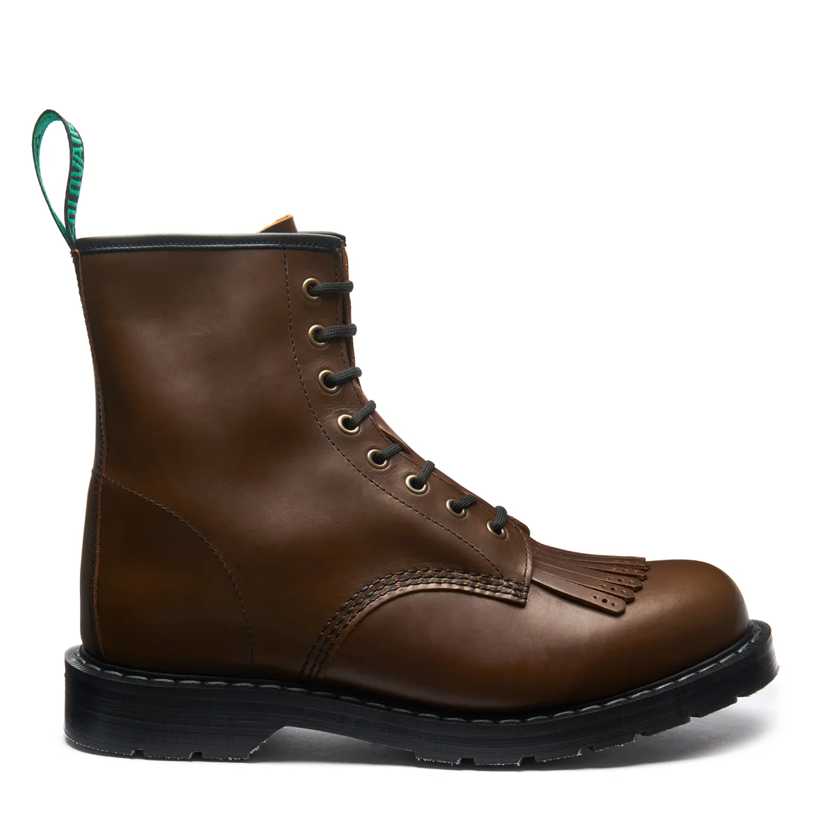Gaucho Crazy Horse 8 Eye Derby Boot & Brogue Kiltie - Image 3