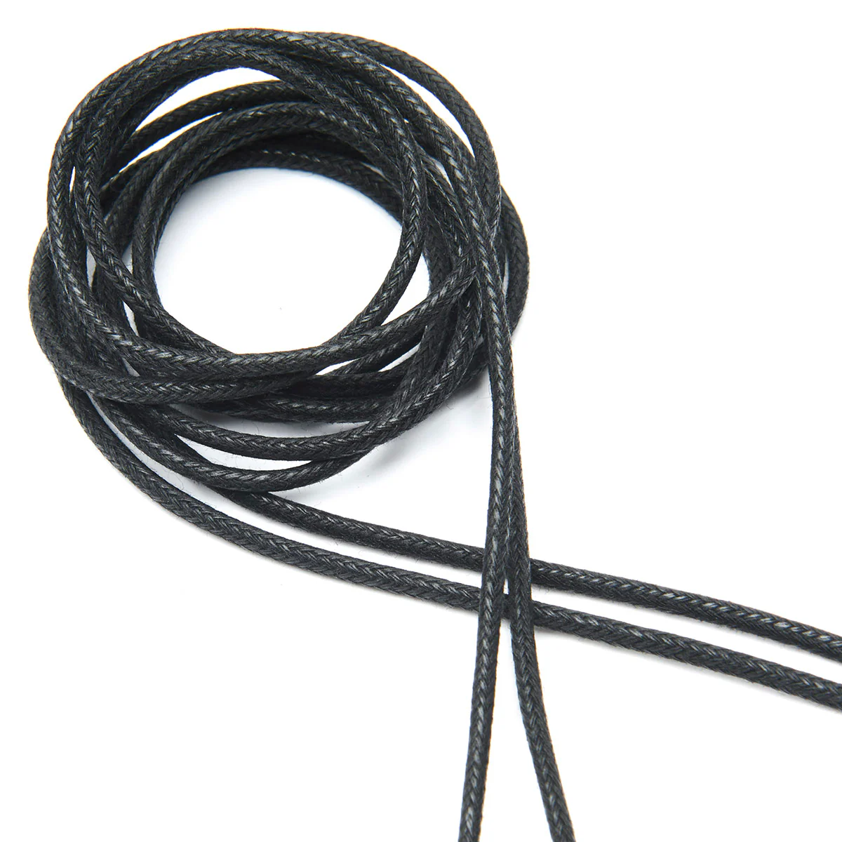 80cm Thin Waxy Cotton Shoe Lace (4-5 eye) - Image 3