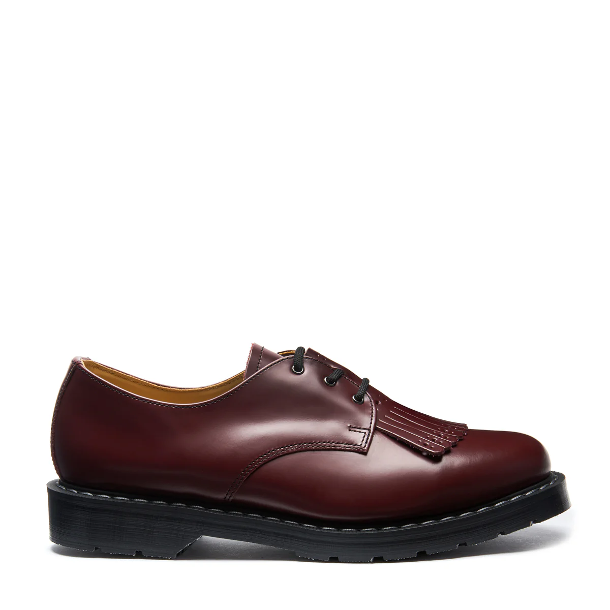 Oxblood Hi-Shine Gibson Shoe & Brogue Kiltie - Image 4