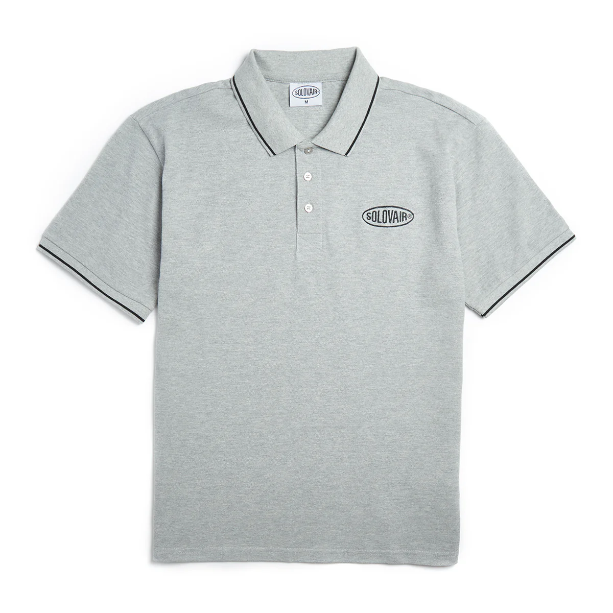 Solovair S/S Polo Shirt - Grey