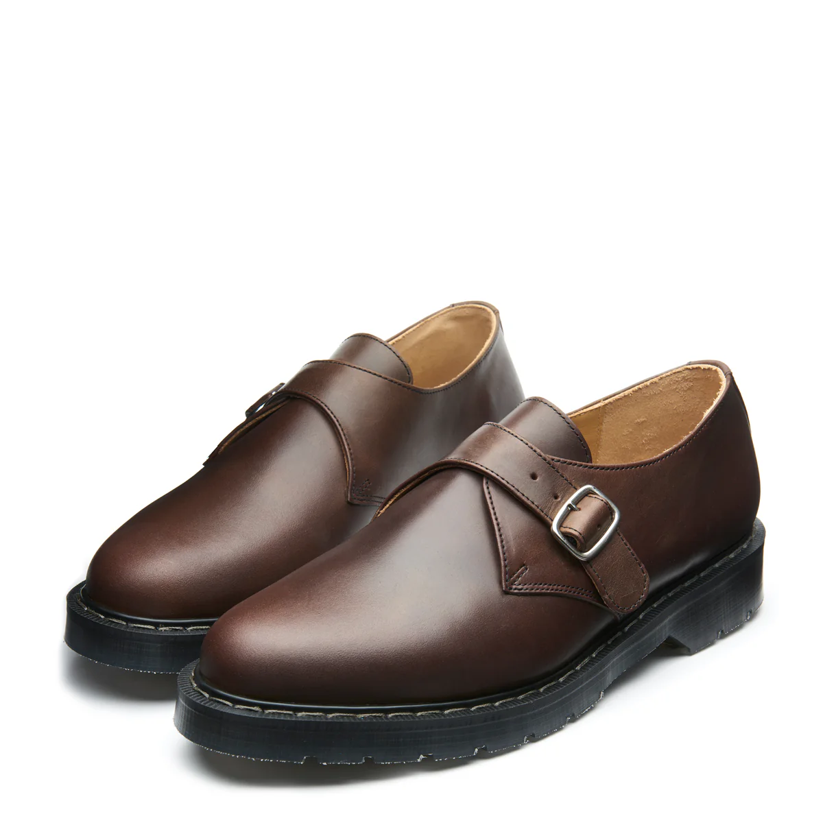 Gaucho Crazy Horse Single Buckle Monk Shoe - Image 3