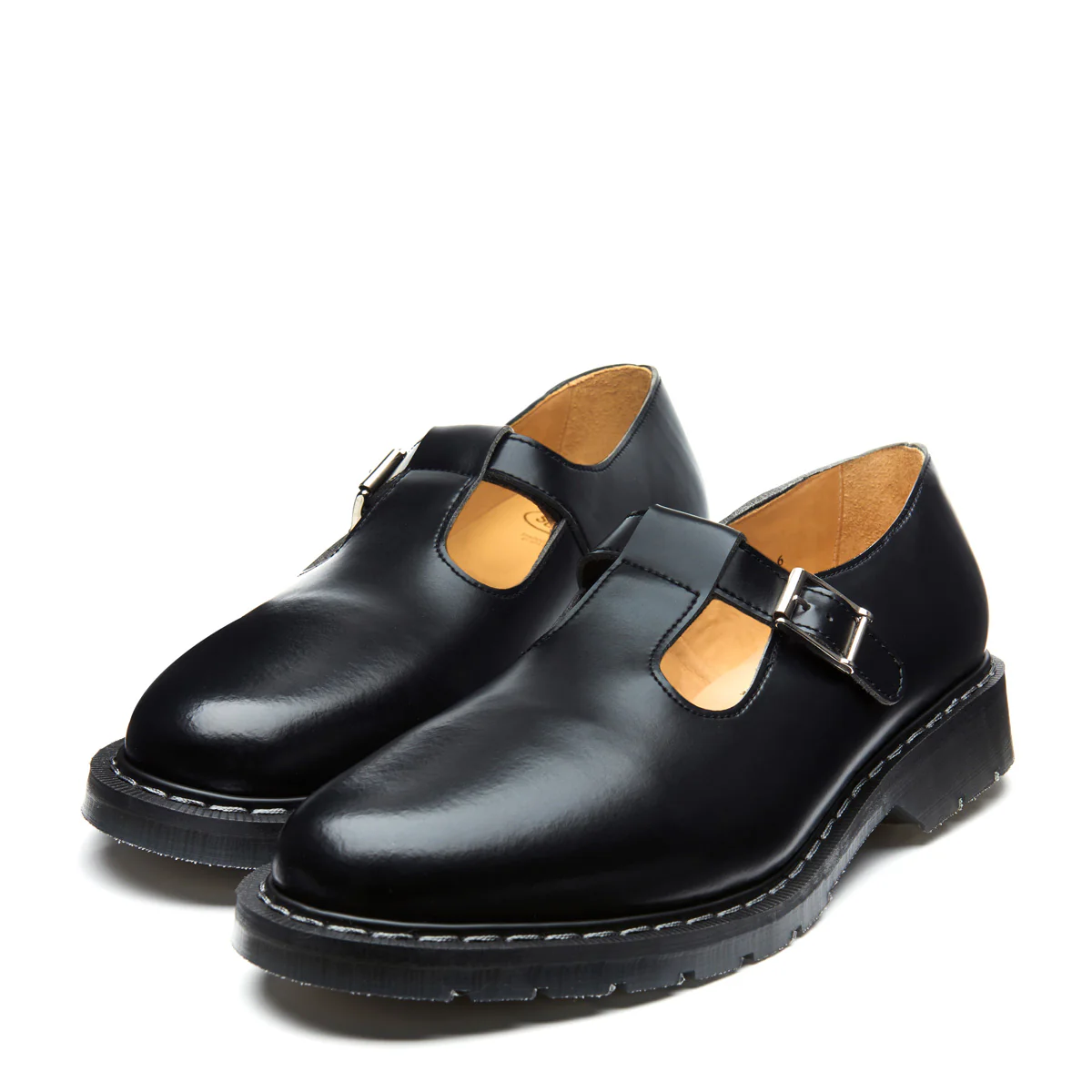 Black Hi-Shine Mary Jane Shoe - Image 3