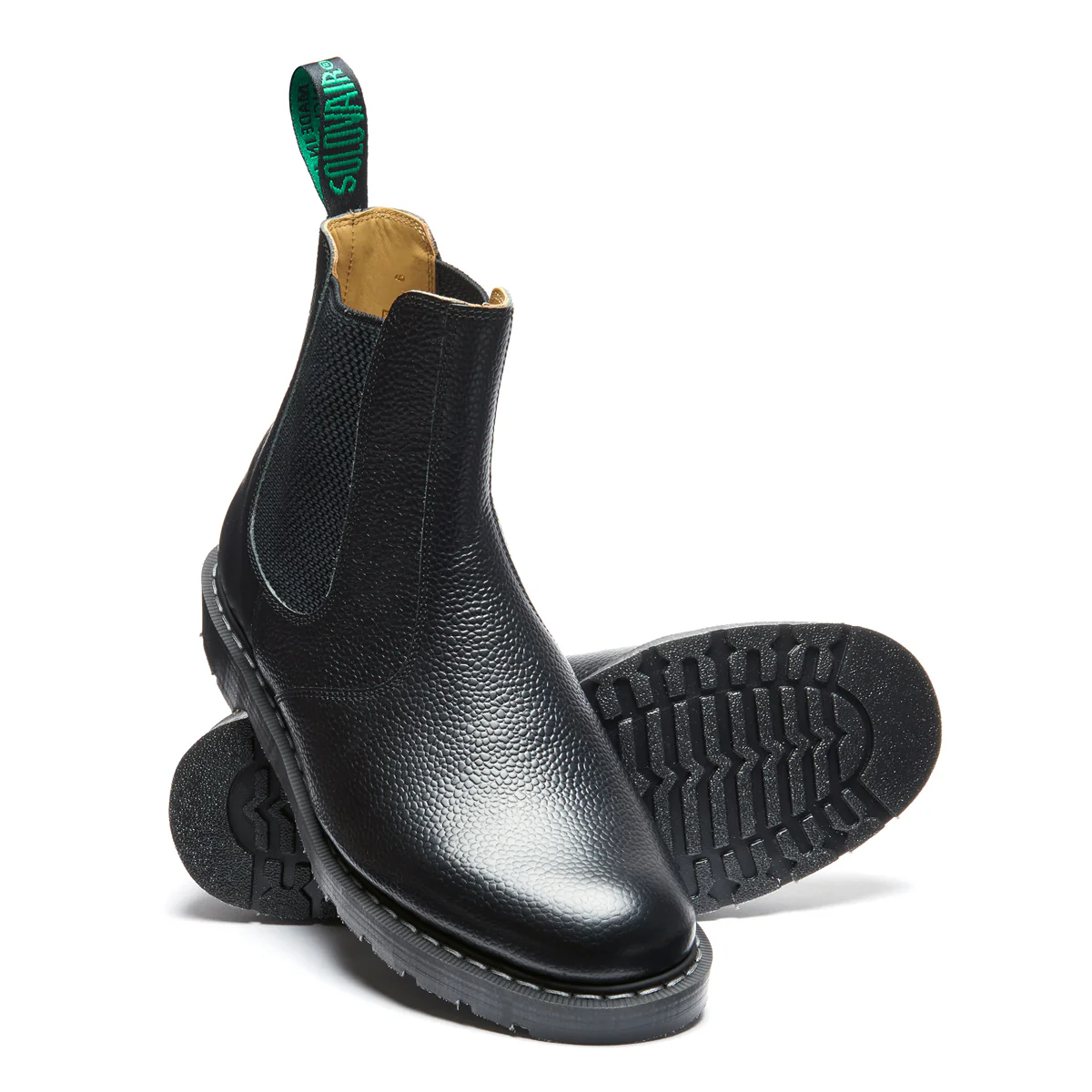 Black Hi-Shine Grain Dealer Boot - Image 2