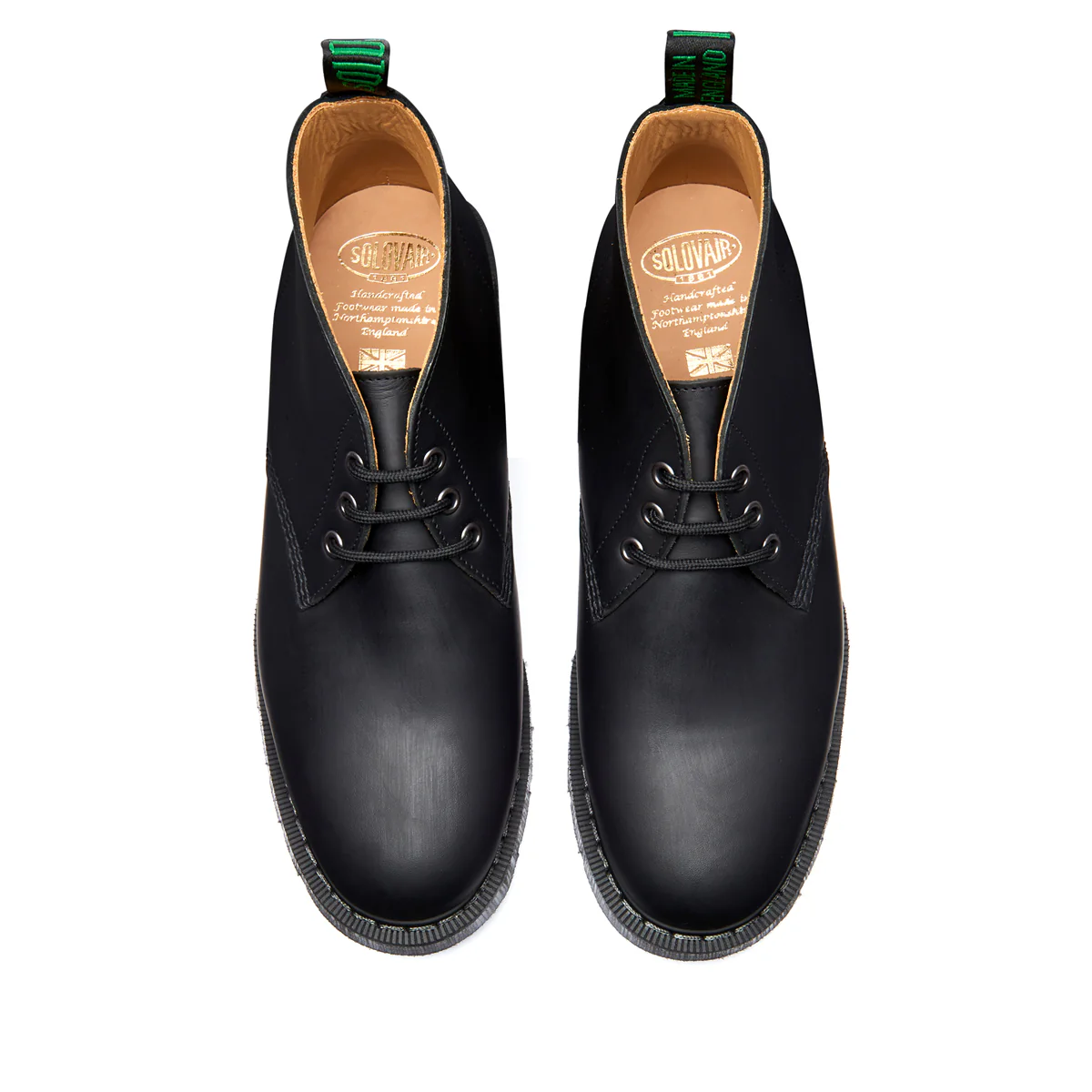 Black Greasy 3 Eye Chukka Boot - Image 3