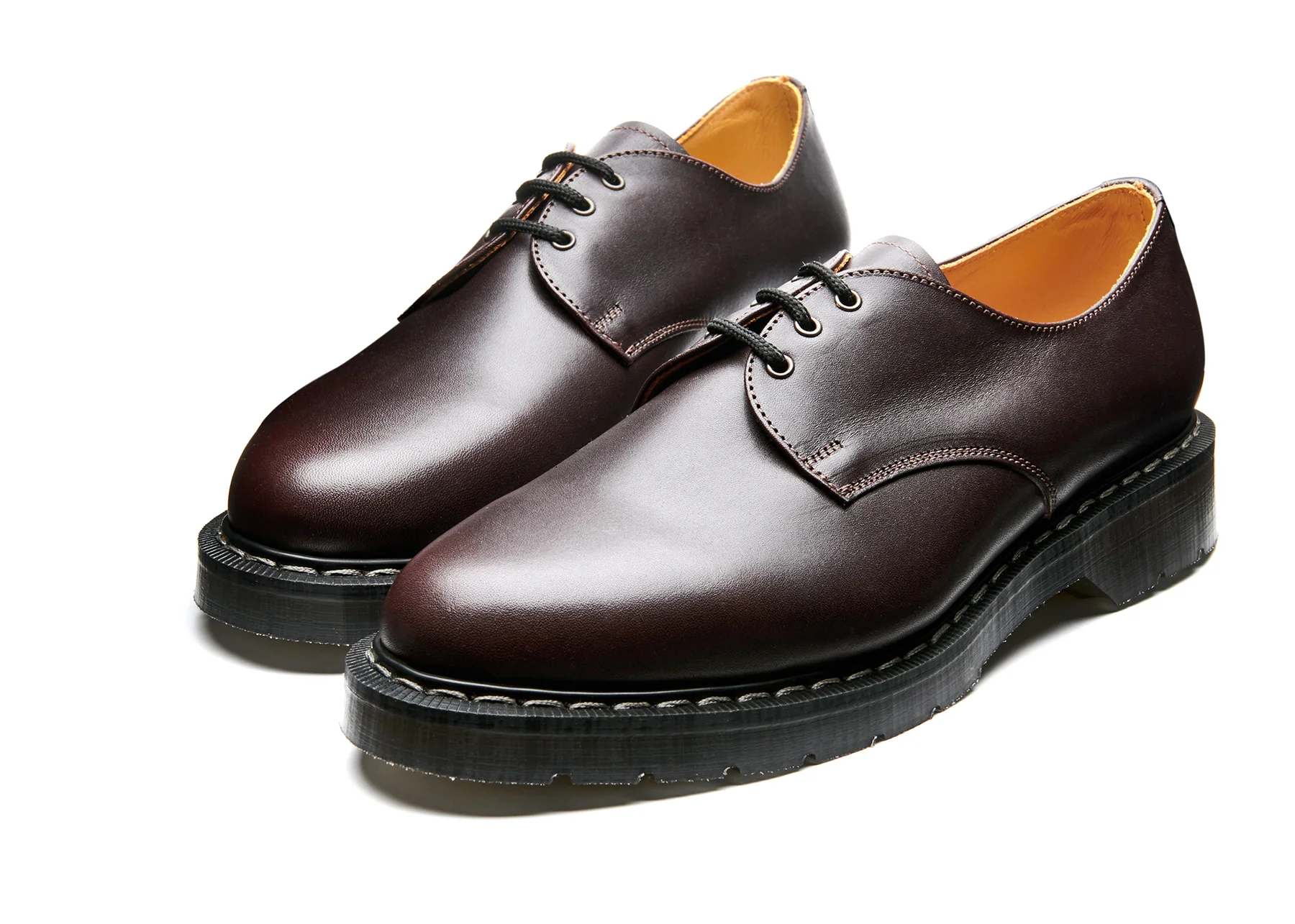 Brown Greasy Gibson Shoe - Image 3