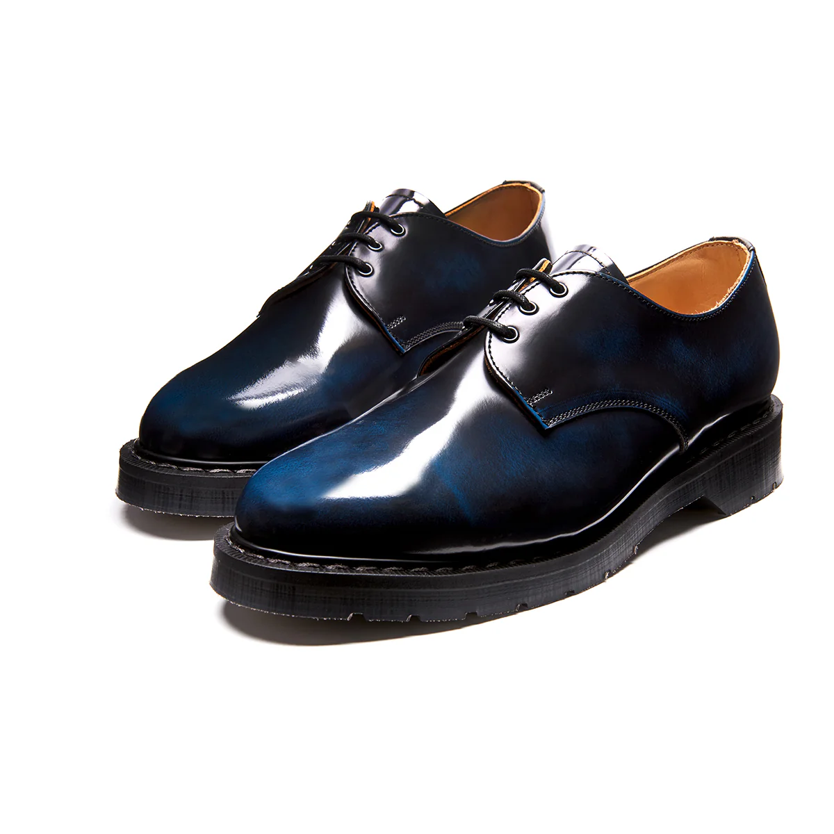Navy Rub-Off Gibson Shoe - Image 3