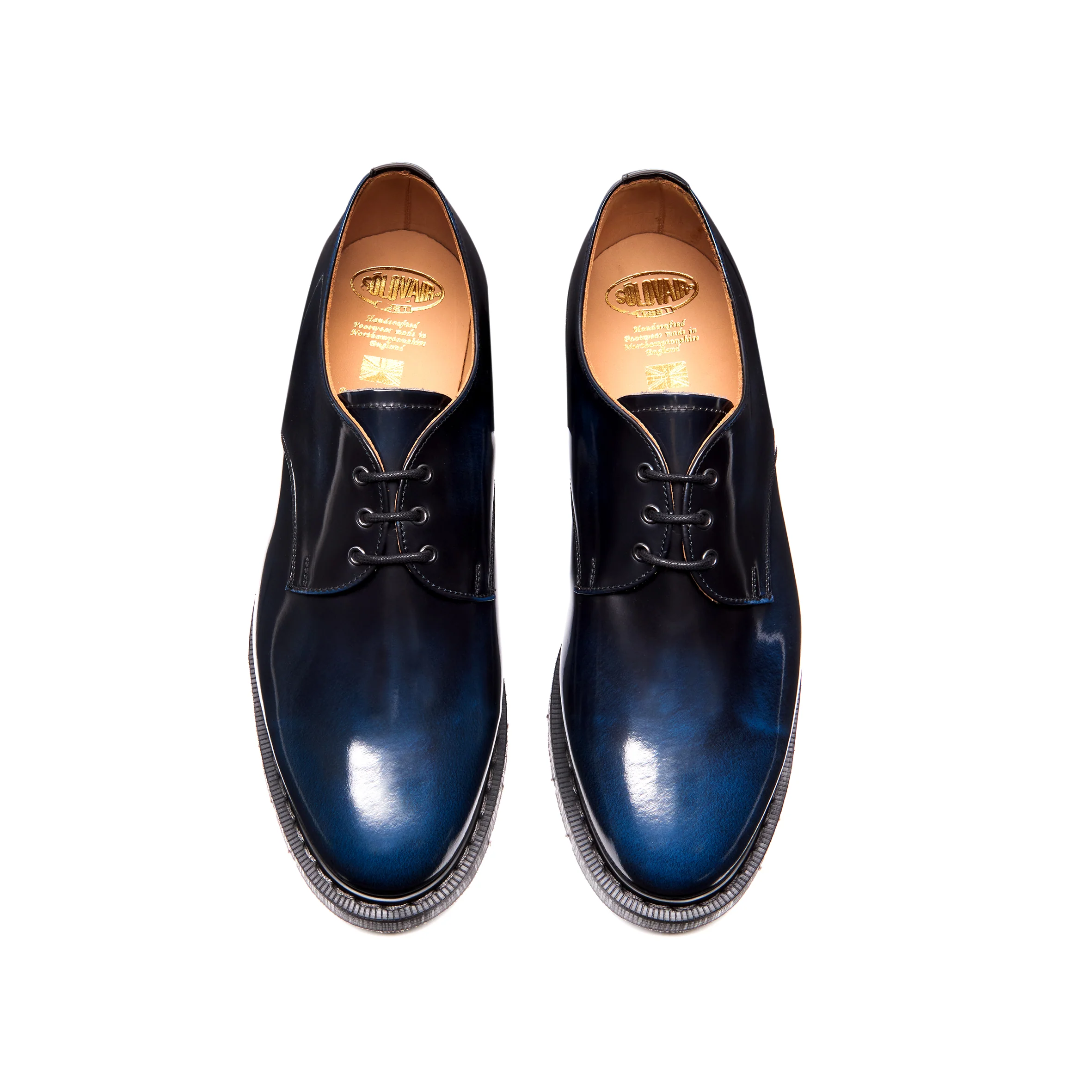 Navy Rub-Off Gibson Shoe - Image 4