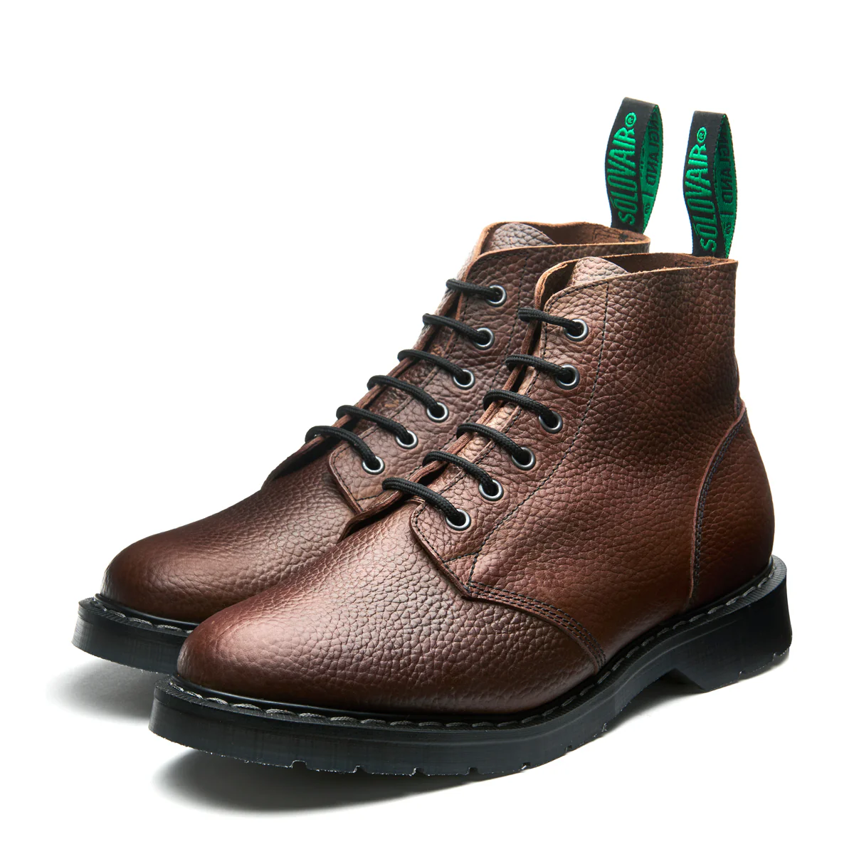 Gaucho Brown Grain 6 Eye Astronaut Boot - Image 3