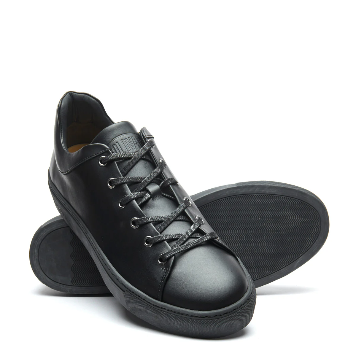 Black Calf Sneaker - Image 2