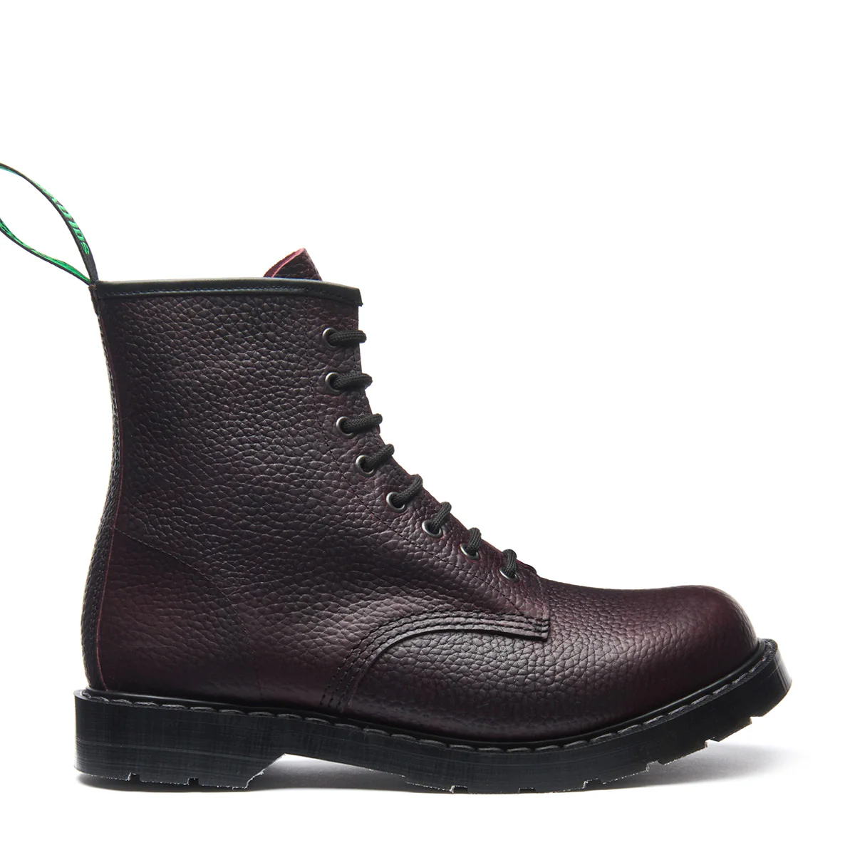 Burgundy Gaucho Grain 8 Eye Derby Boot