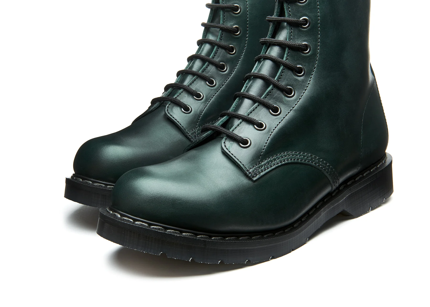 Green Gaucho 8 Eye Derby Boot - Image 3