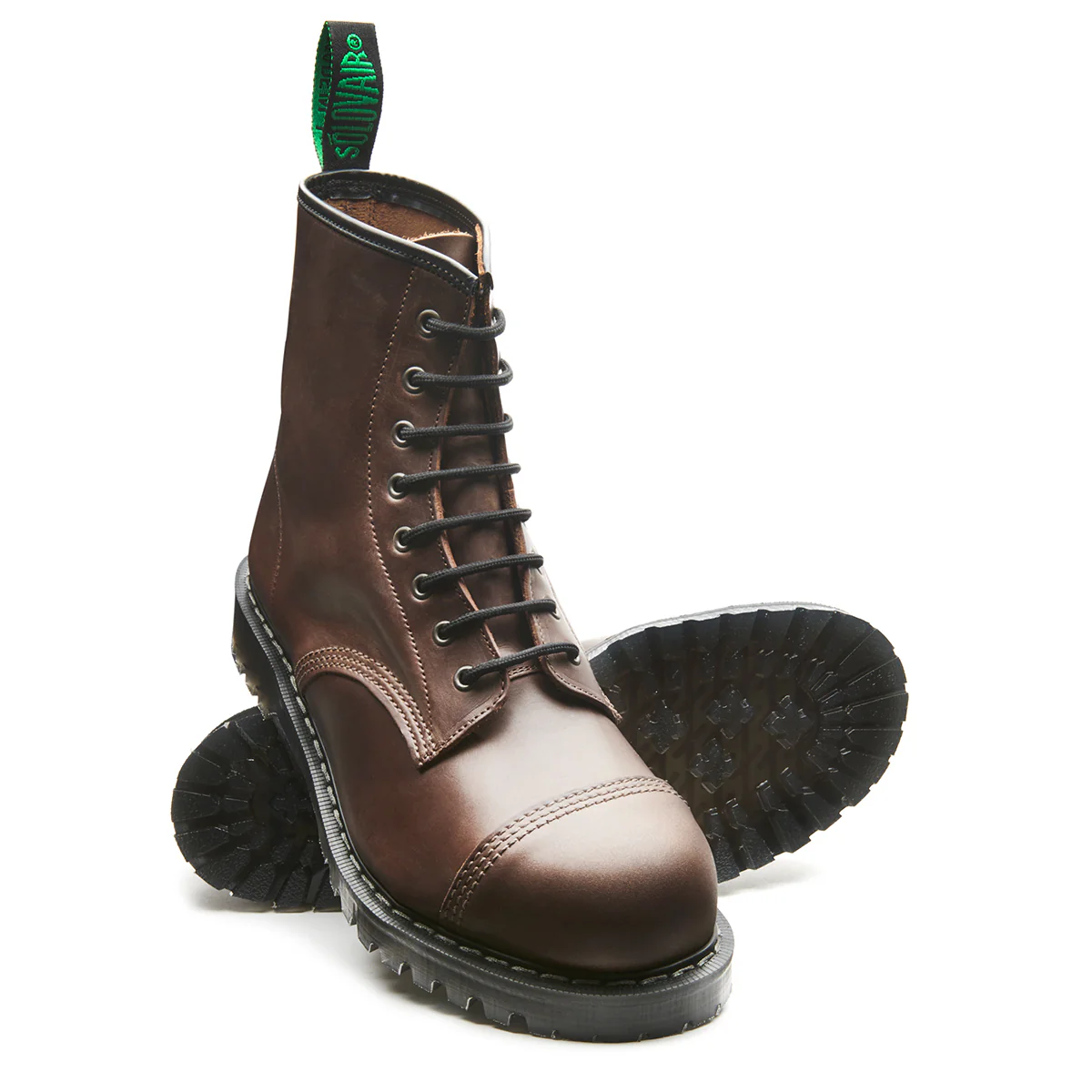 Gaucho Crazy Horse 8 Eye Steel Toe Derby Boot - Image 2