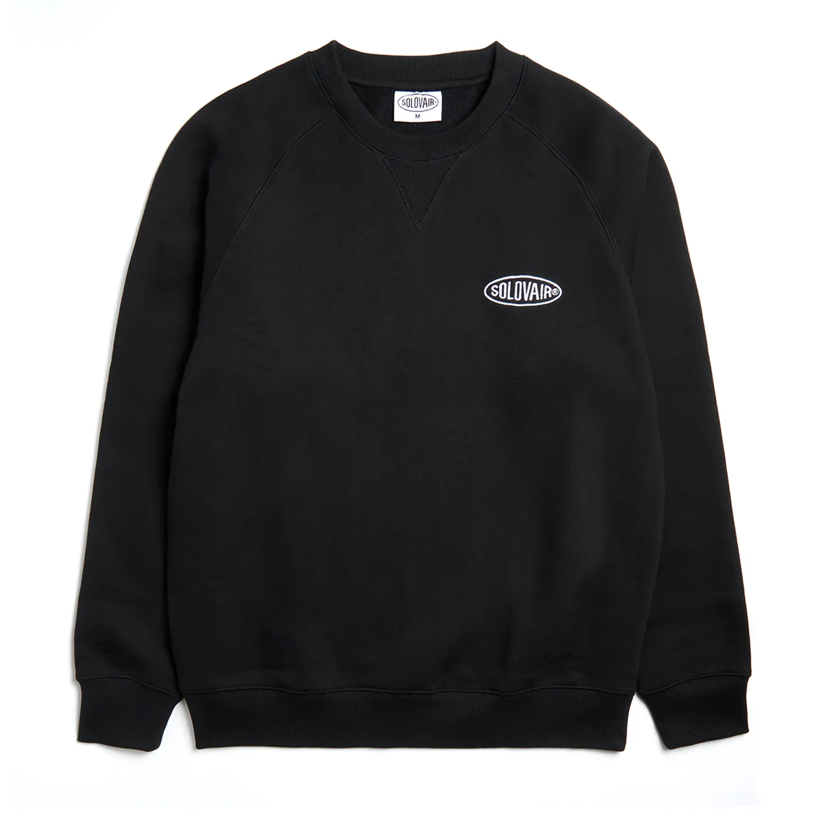 Solovair L/S Logo Sweatshirt - Black