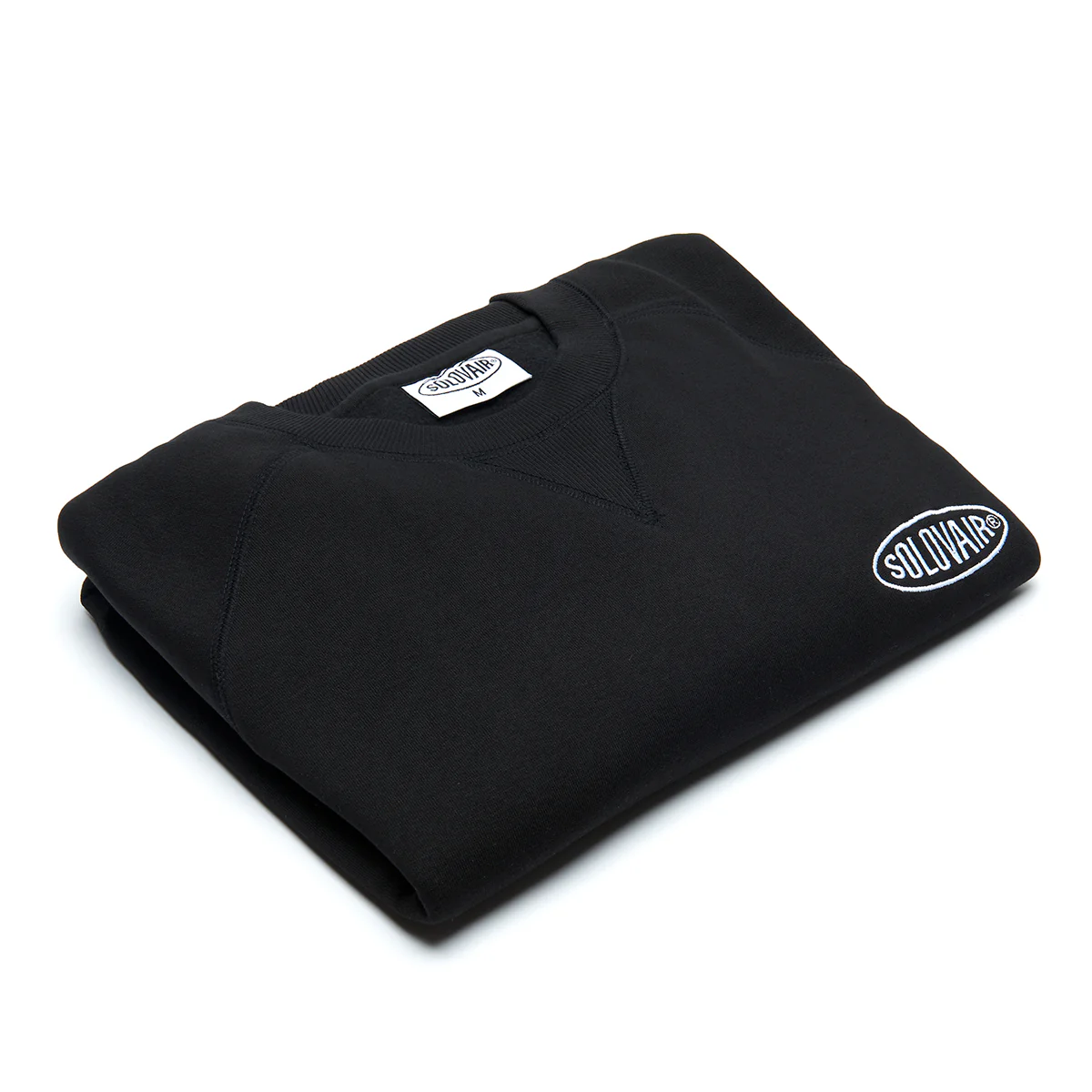 Solovair L/S Logo Sweatshirt - Black - Image 6