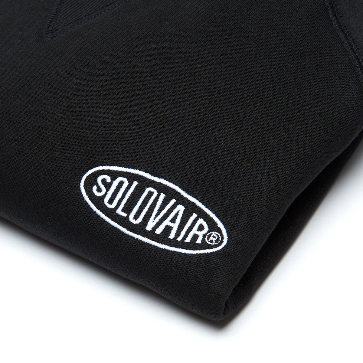 Solovair L/S Logo Sweatshirt - Black - Image 7