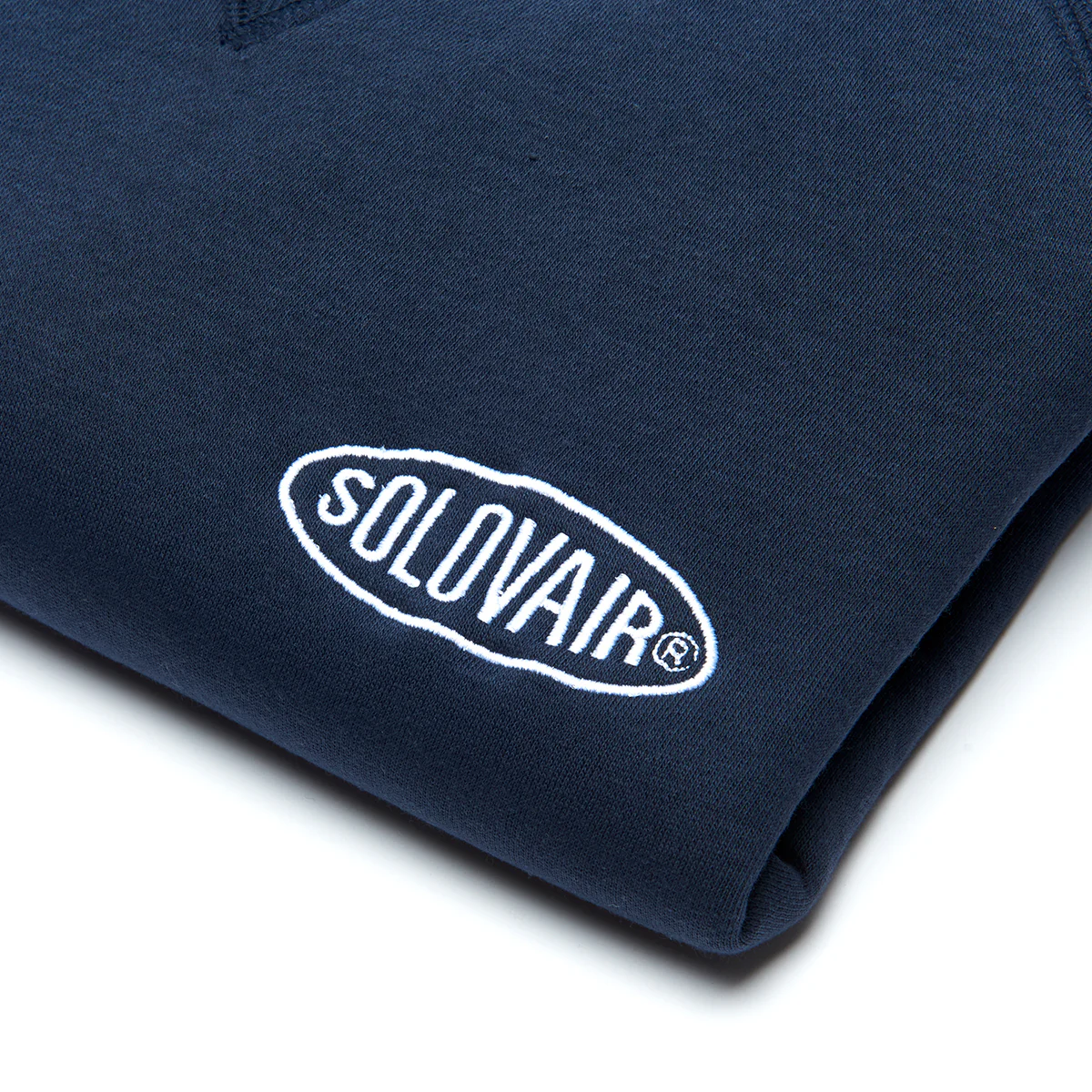 Solovair L/S Logo Sweatshirt - Navy - Image 6