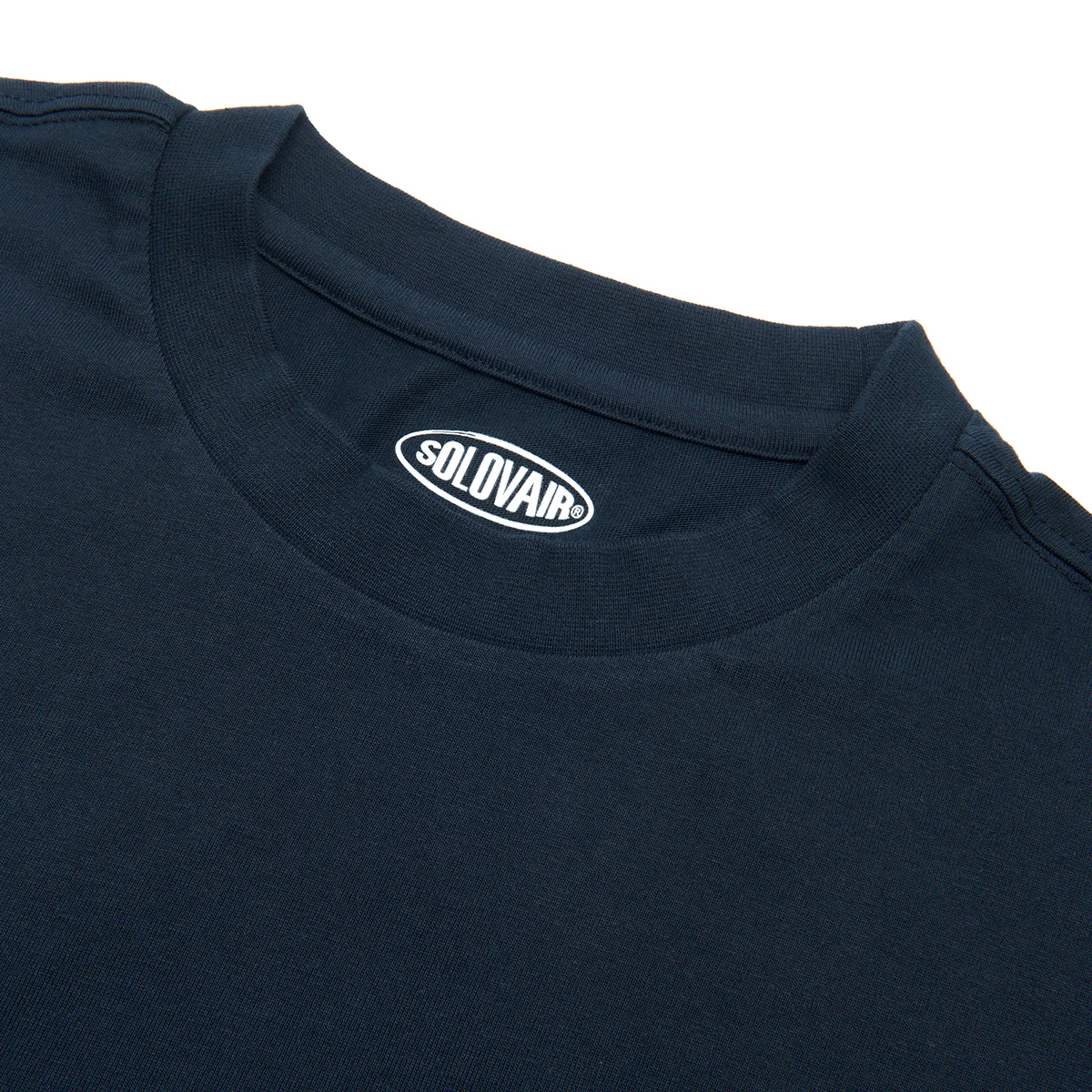 Solovair S/S Logo T-Shirt - Navy - Image 3