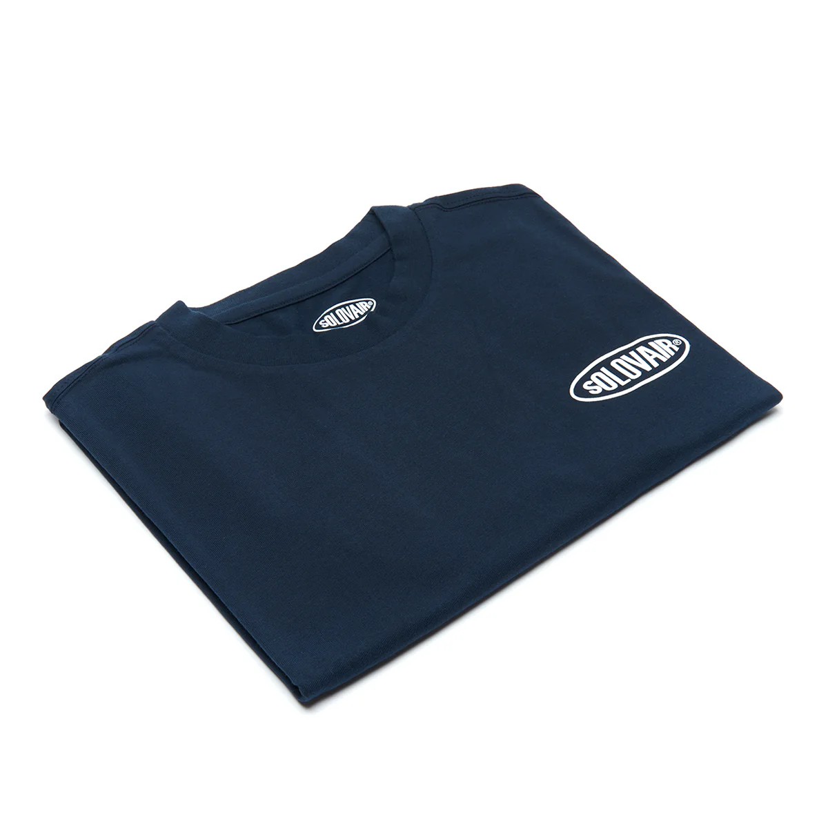 Solovair S/S Logo T-Shirt - Navy - Image 6