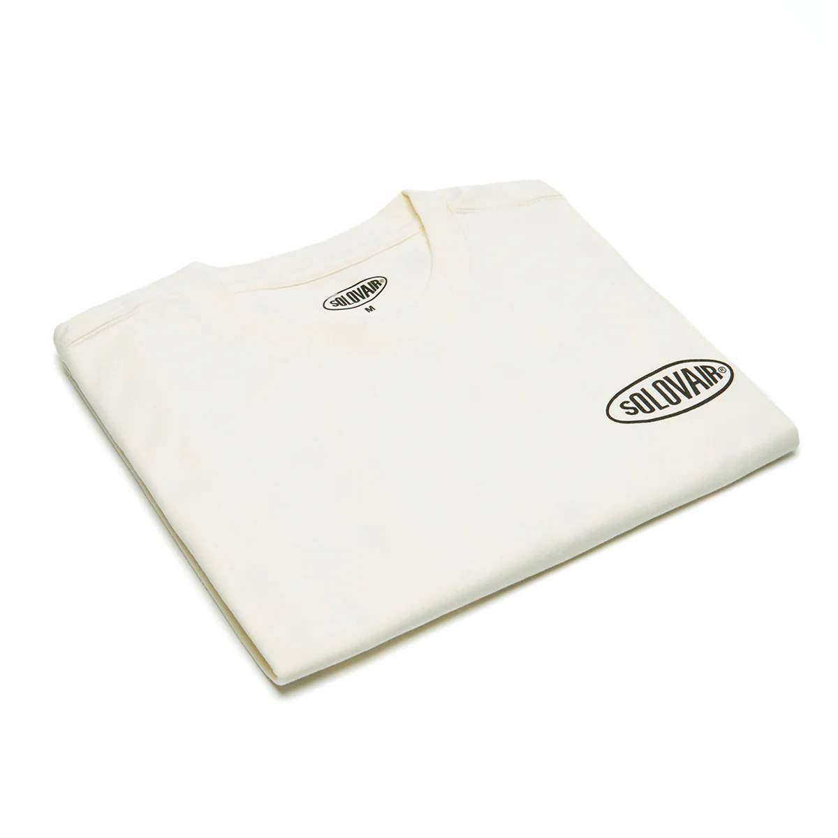 Solovair S/S Logo T-Shirt - Off White - Image 7