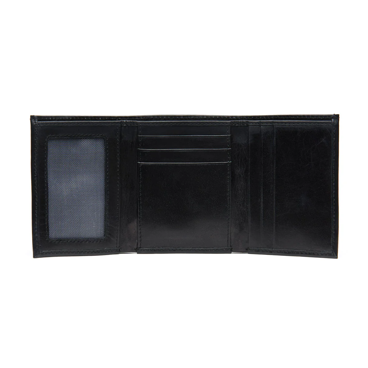 Leather Tri Fold Wallet - Image 4