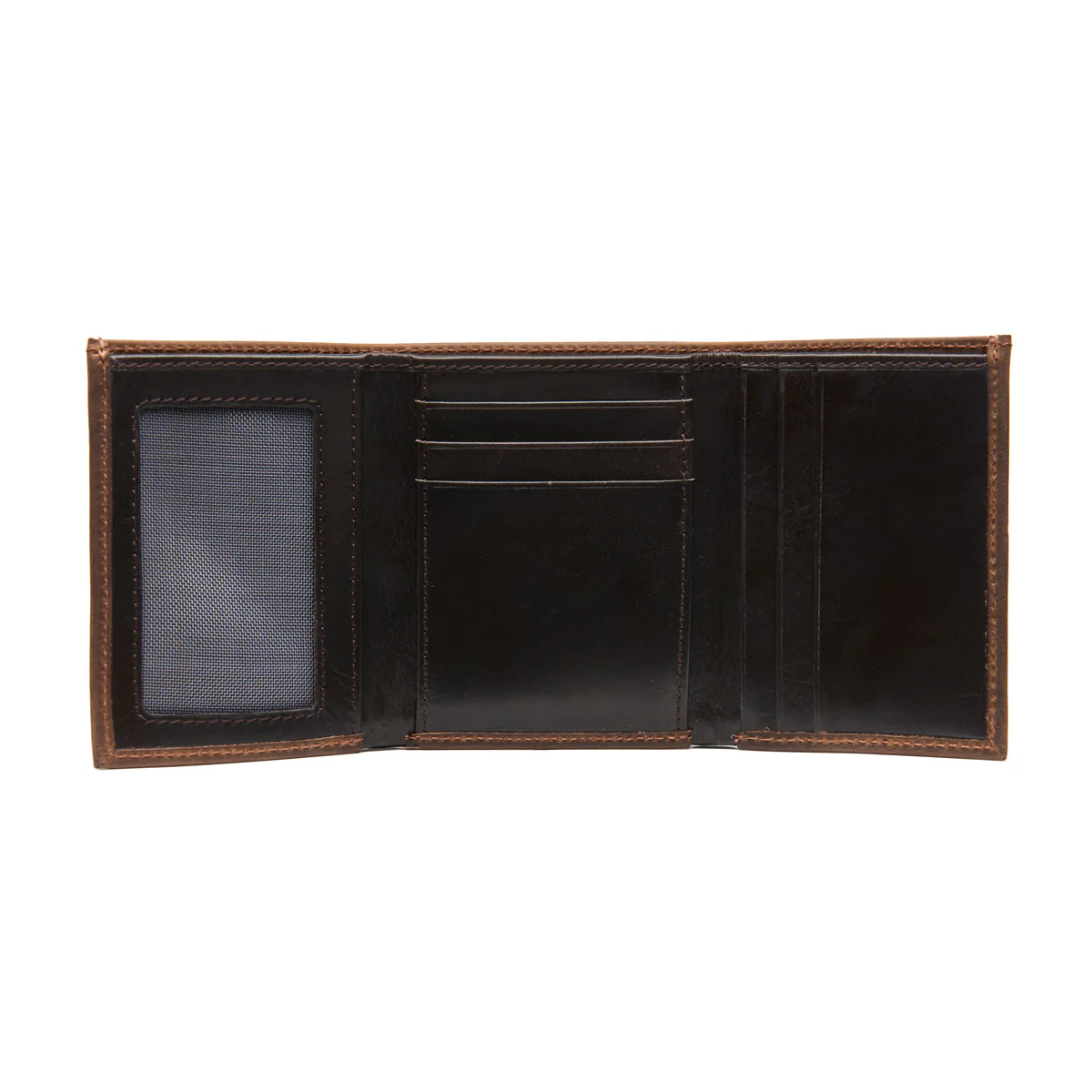 Leather Tri Fold Wallet - Image 6